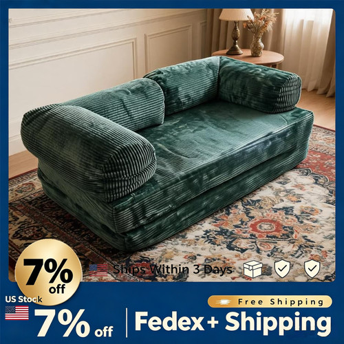 Modular folding futon - modular, loveseat